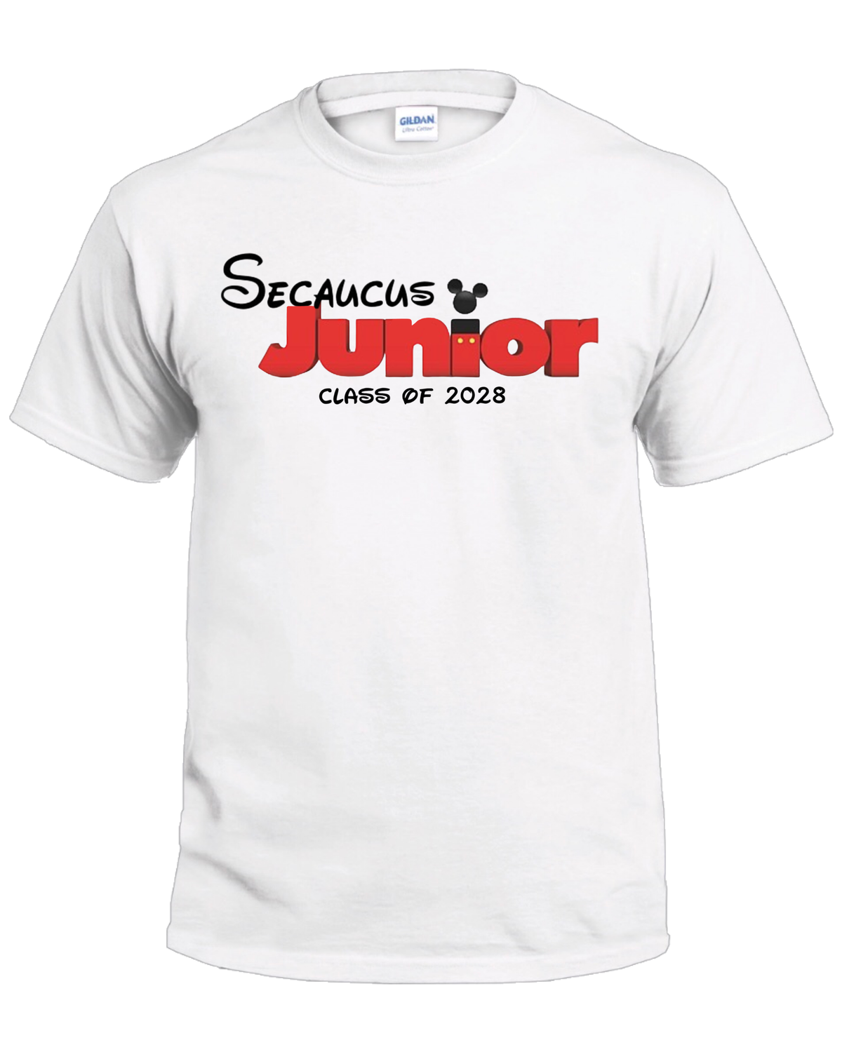 SHS Class Of 2028 Junior Fundraiser Unisex Short Sleeved T-Shirt Fall 2026 Disney Design