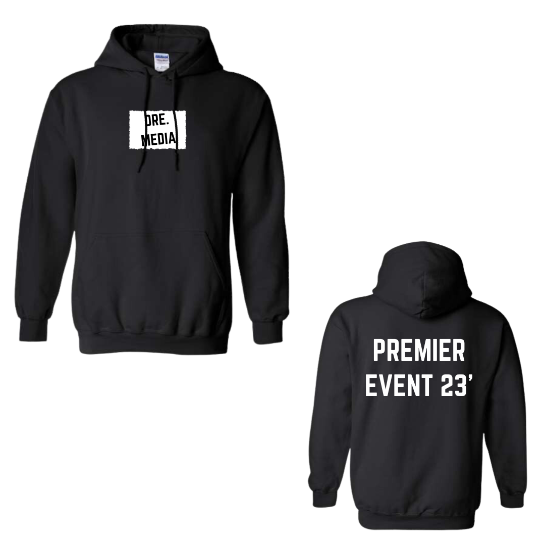 Limited Edition Dre.Media Premier Event 23' Hoodie