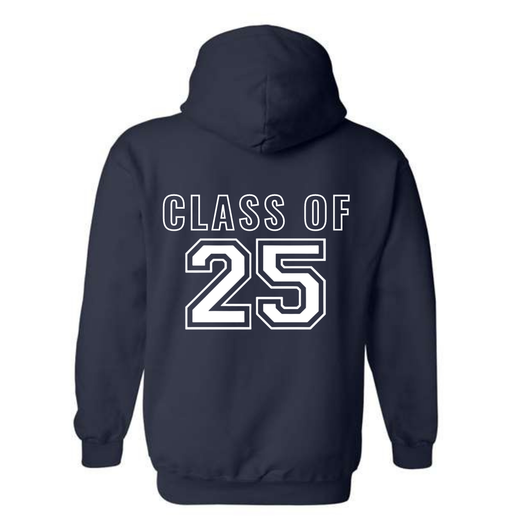 Class of 2025 Zip Up Sweatshirt