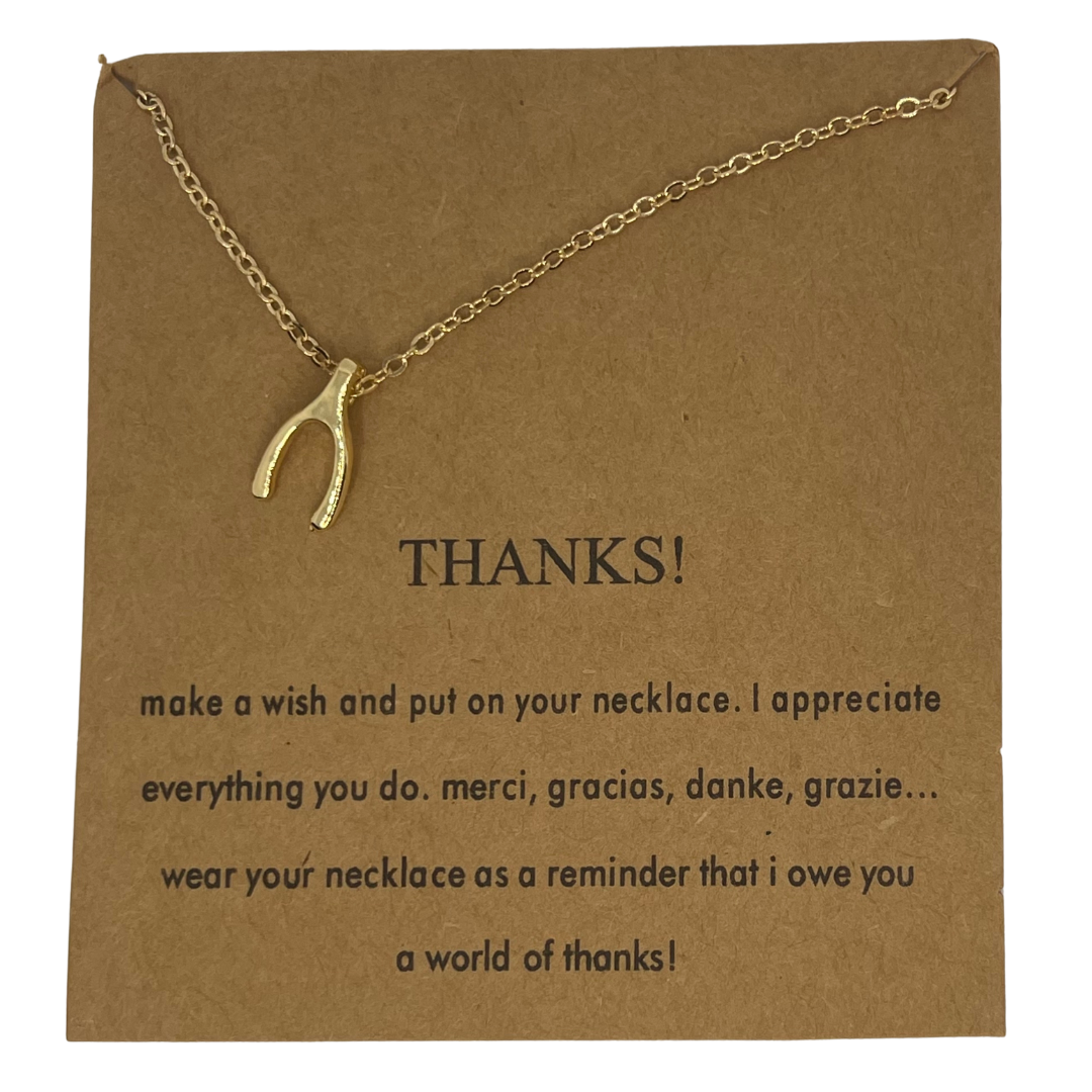 Thanks! Necklace